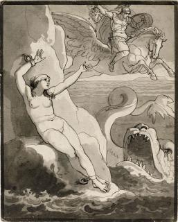 Bartolomeo Pinelli - Perseus and Andromeda