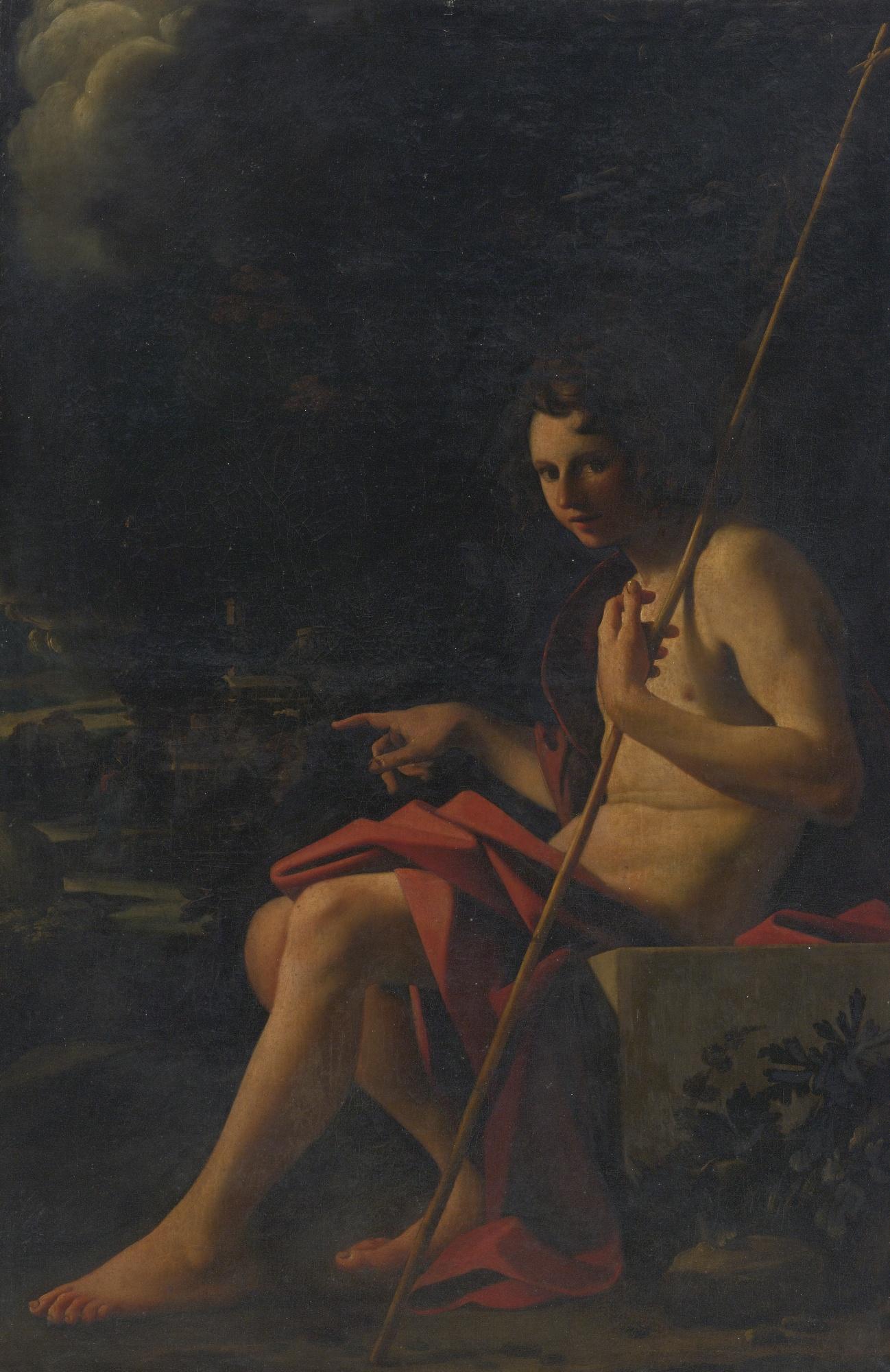 Bartolomeo Schedoni - Saint John The Baptist In A Landscape 