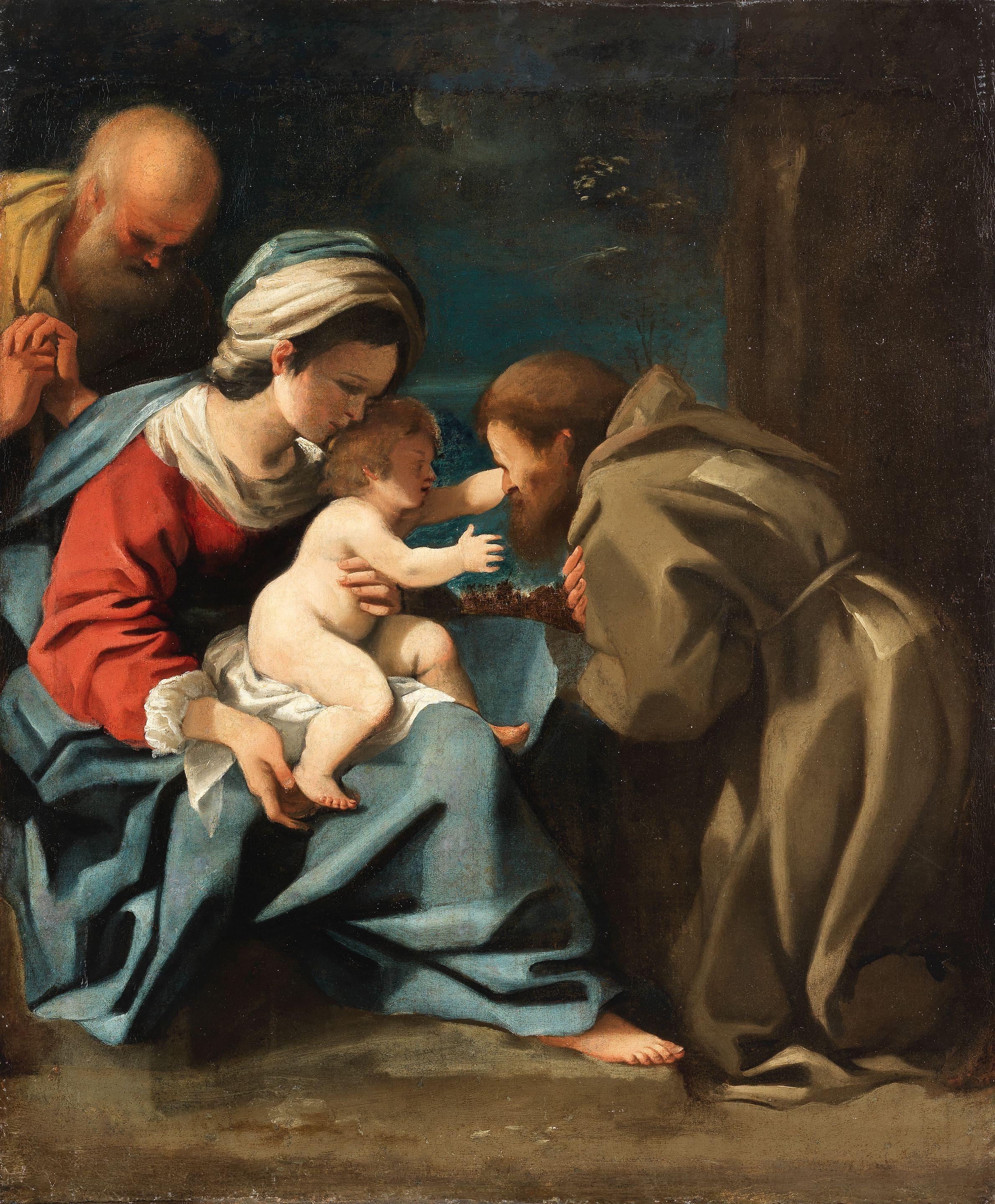 Bartolomeo Schedoni - The Holy Family with Saint Francis