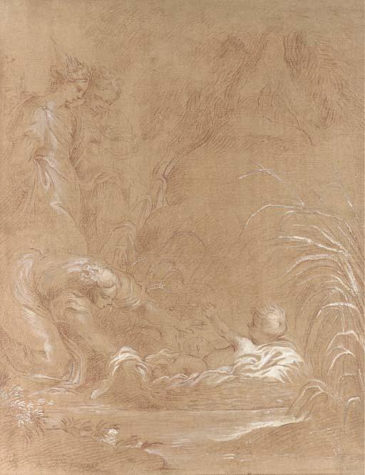 Bartolommeo Biscaino - The Finding of Moses