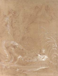 Bartolommeo Biscaino - The Finding of Moses