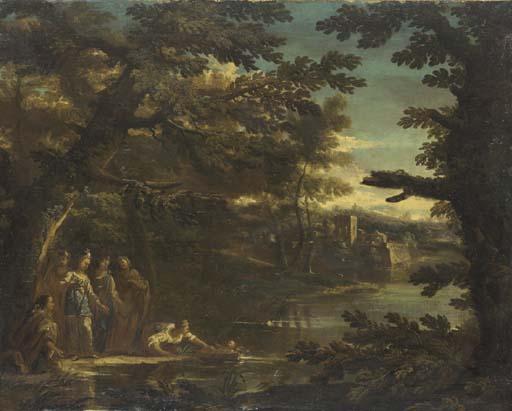 Bartolommeo Torregiani - The Finding of Moses (Ex. 2:1-10)