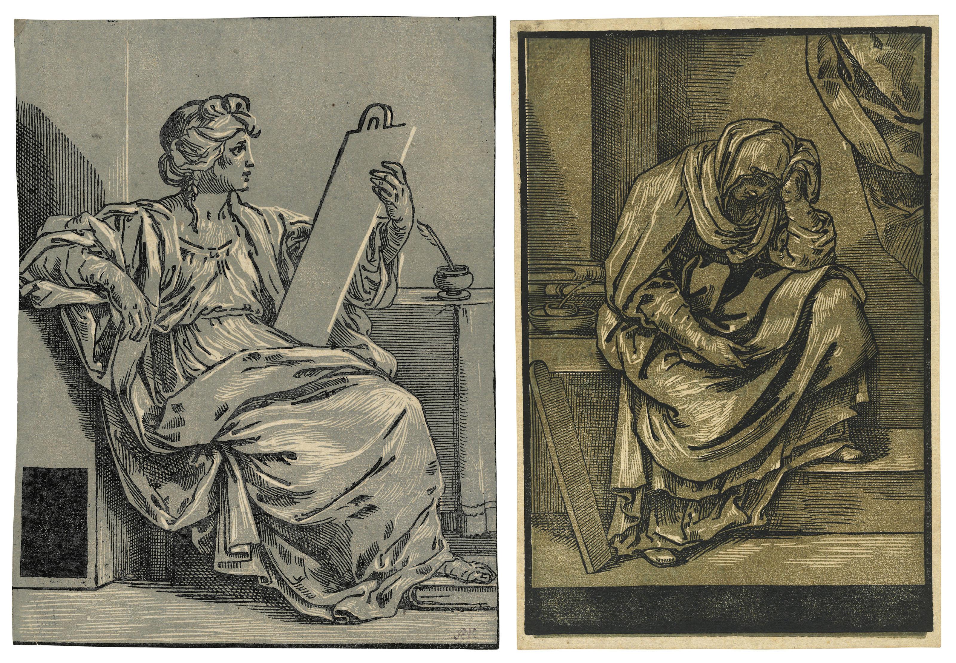 Bartolomoeo Coriolano - Two Sybils