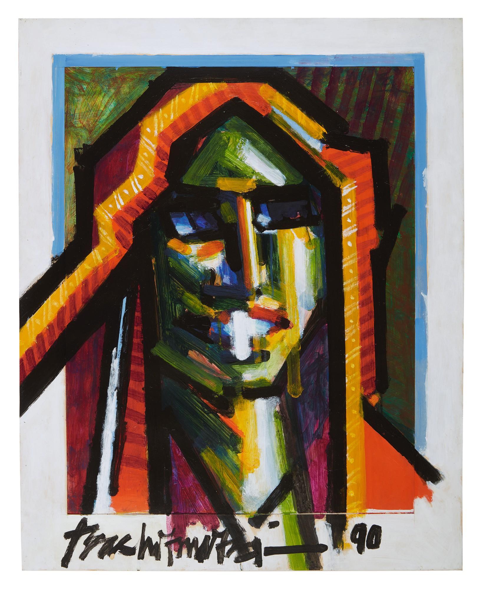 Bashir Mirza - Untitled (Face)