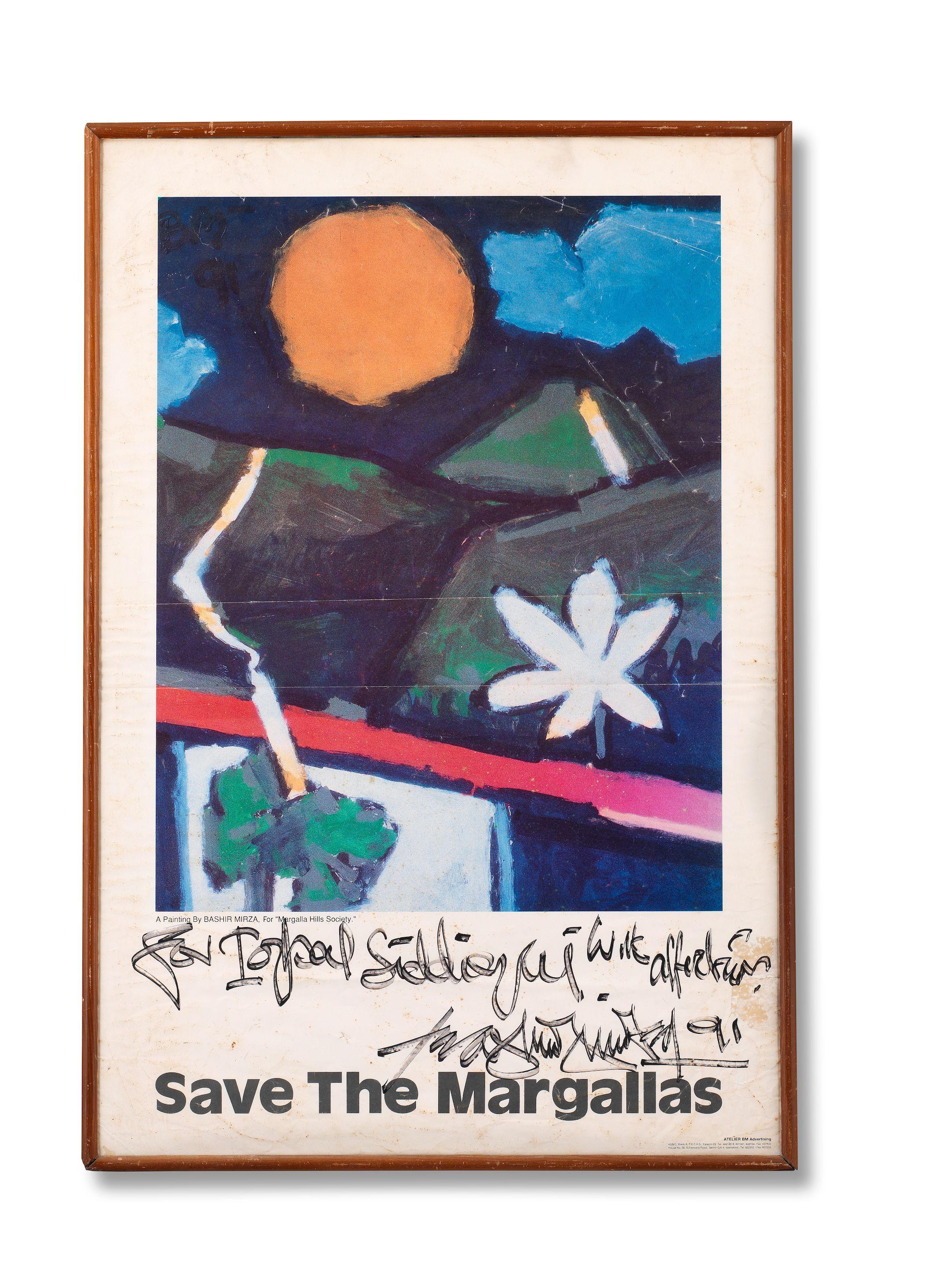 Bashir Mirza - Untitled (Save the Margallas)