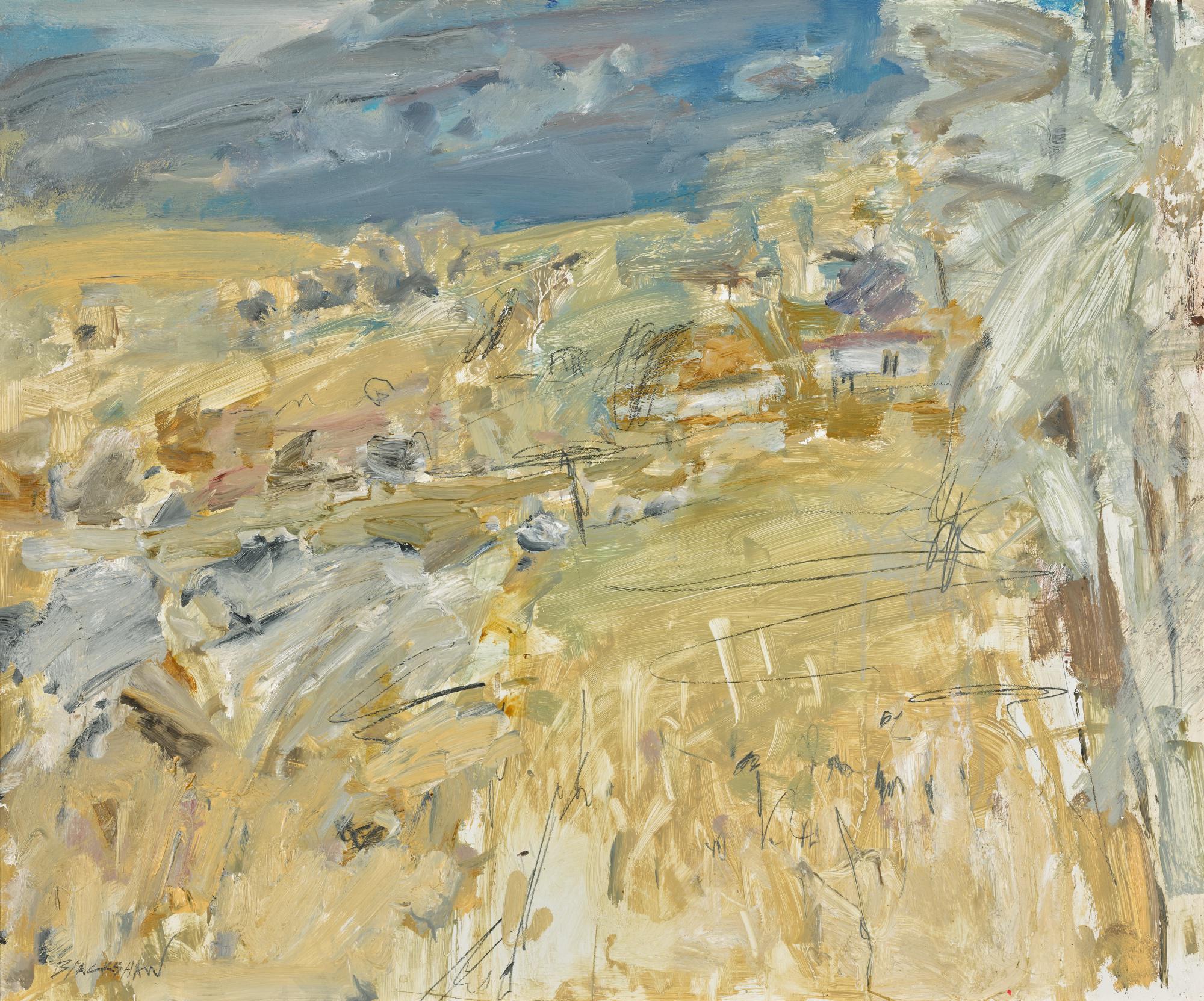Basil Blackshaw, H.R.H.A - Field Study