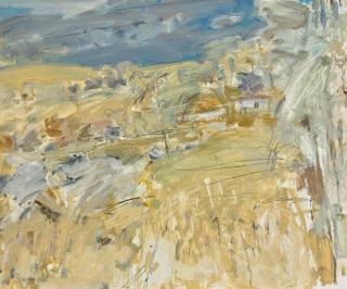 Basil Blackshaw, H.R.H.A - Field Study