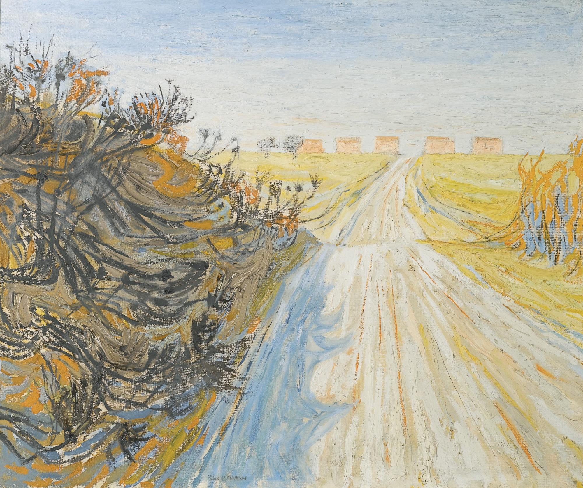 Basil Blackshaw, H.R.H.A - Road To Clough