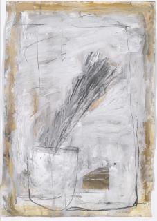 Basil Blackshaw, H.R.H.A - Stalks In A Jar