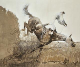 Basil Blackshaw, H.R.H.A - The Fall