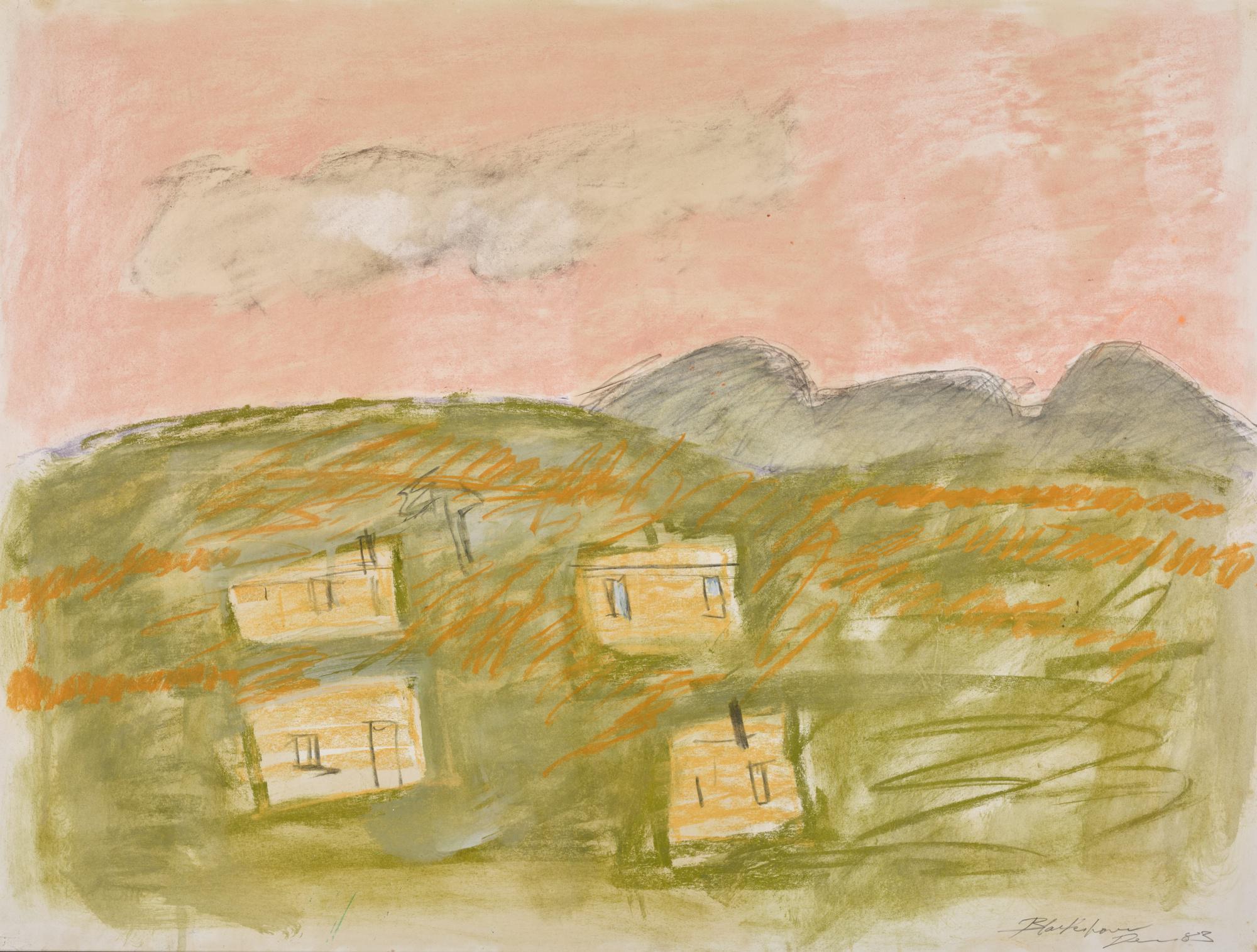 Basil Blackshaw, H.R.H.A - The Holiday Home In The Mournes