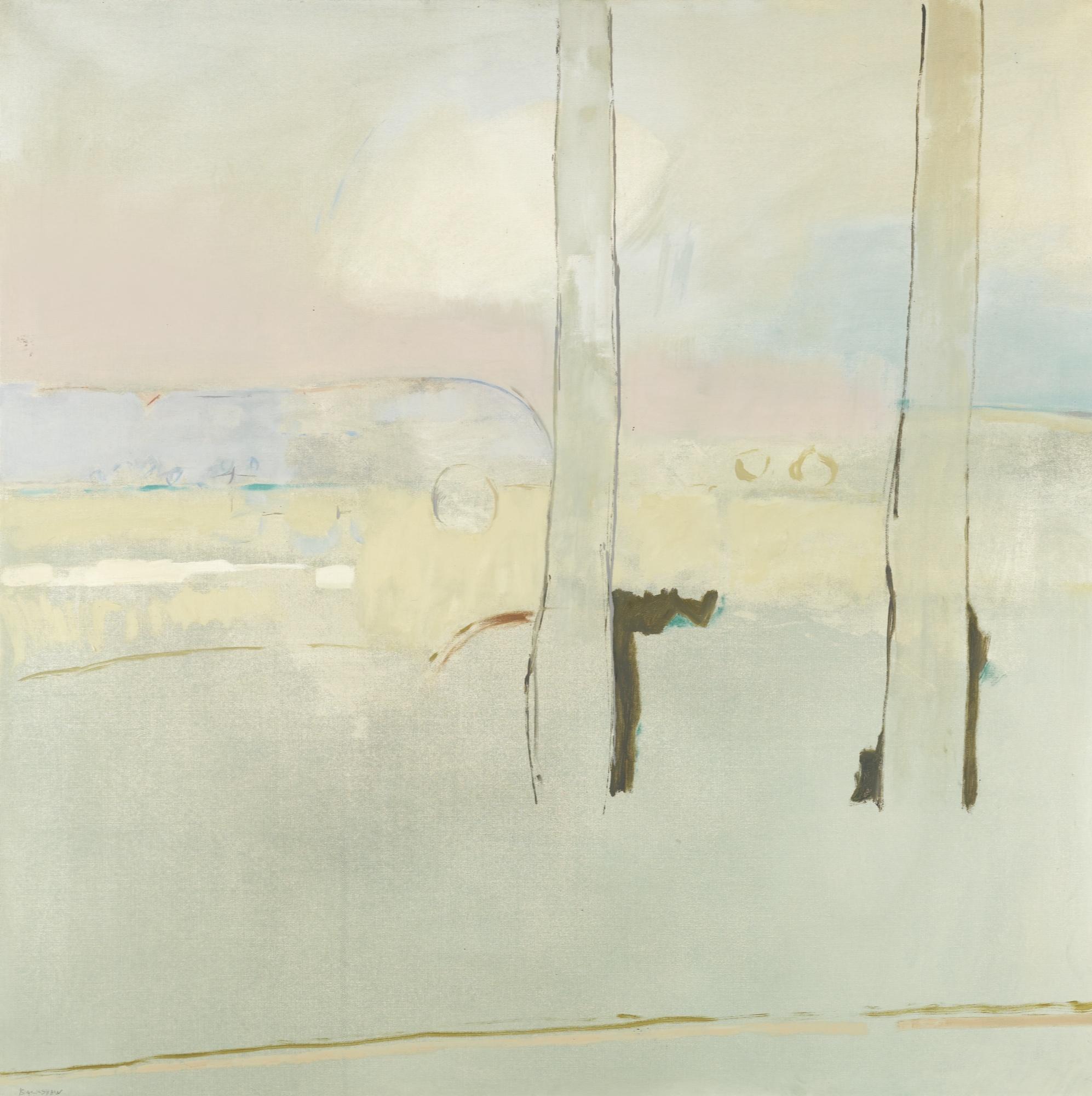 Basil Blackshaw, H.R.H.A - Two Trees