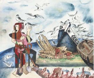 Basil Rakoczi - On the beach