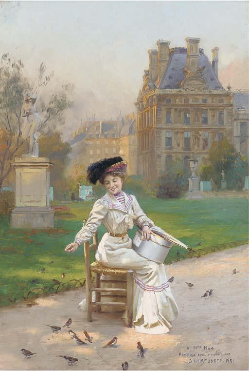 Basile Lemeunier - Nourriture pour les petits oiseaux