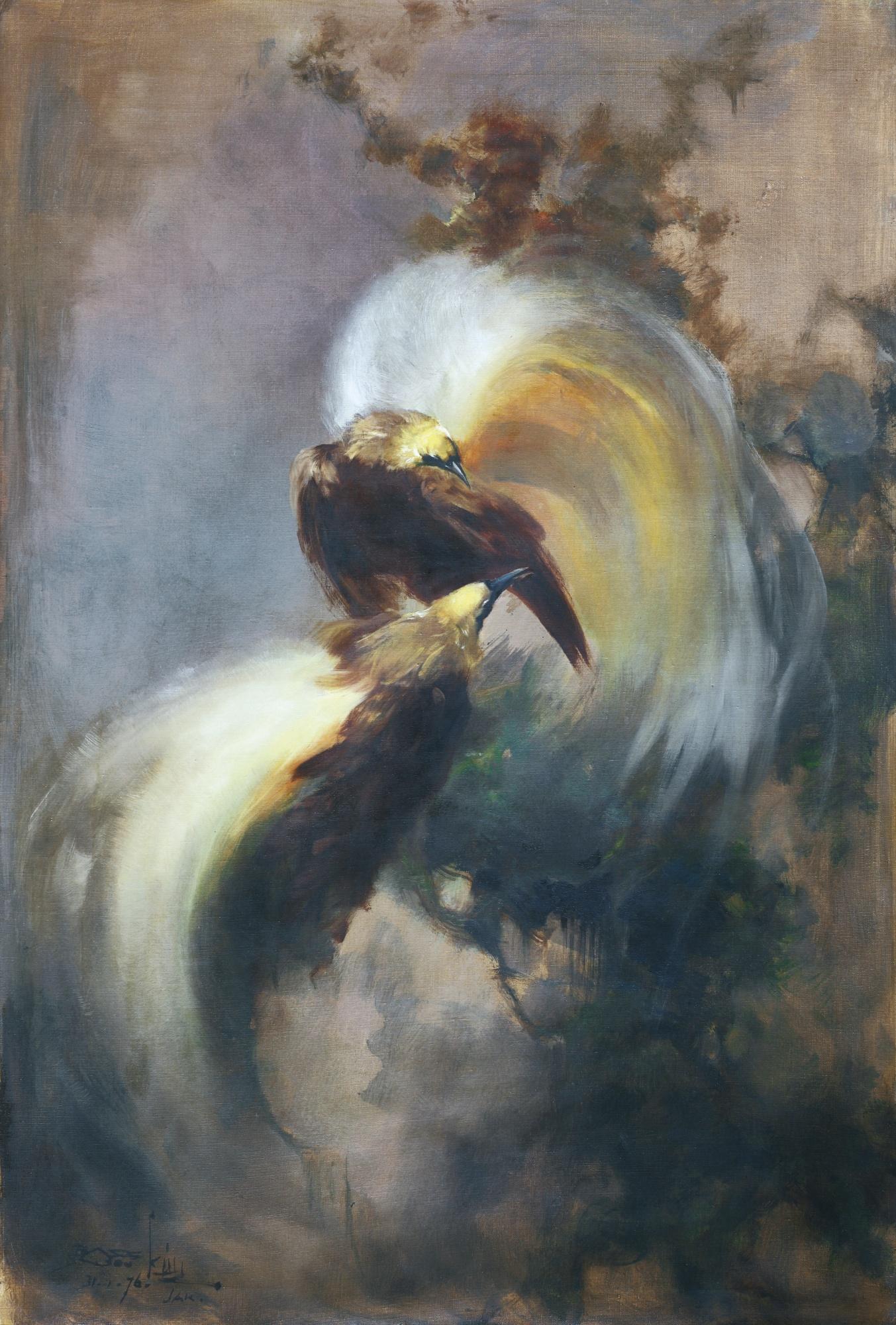 Basoeki Abdullah - Cendrawasih (Birds Of Paradise)