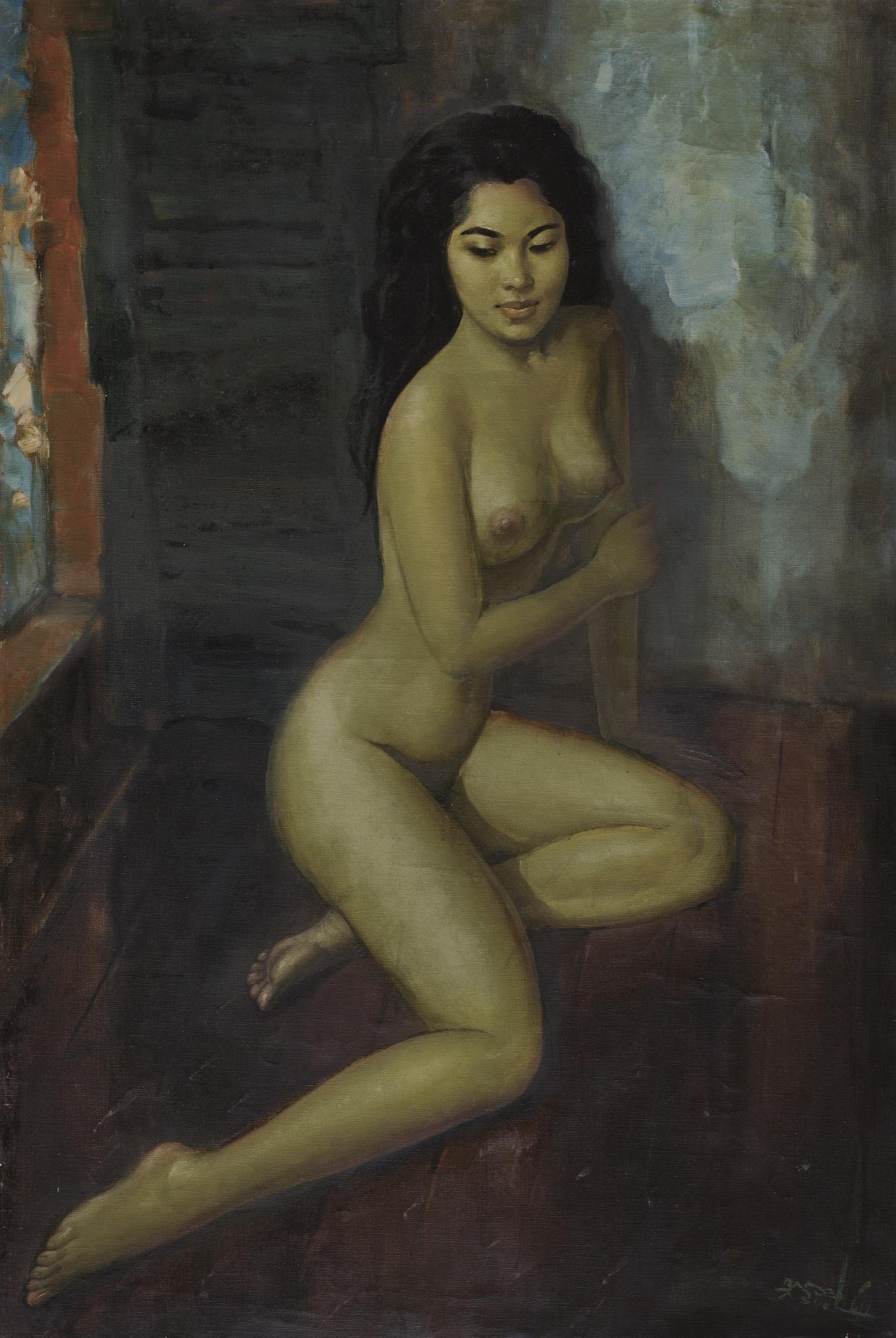 Basoeki Abdullah - Nude