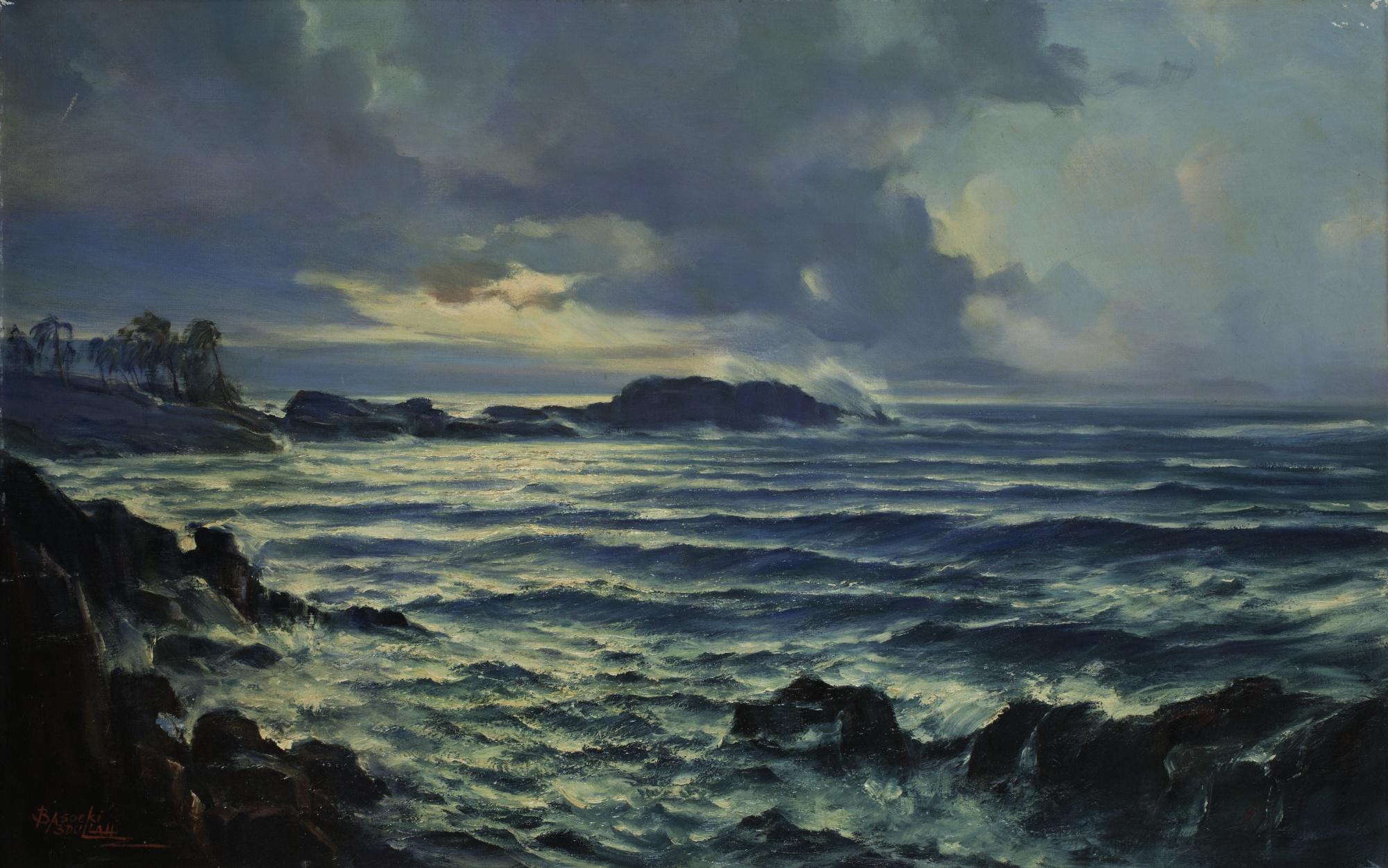Basoeki Abdullah - Seascape