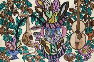 Baya - Grand Vase Aux Poissons