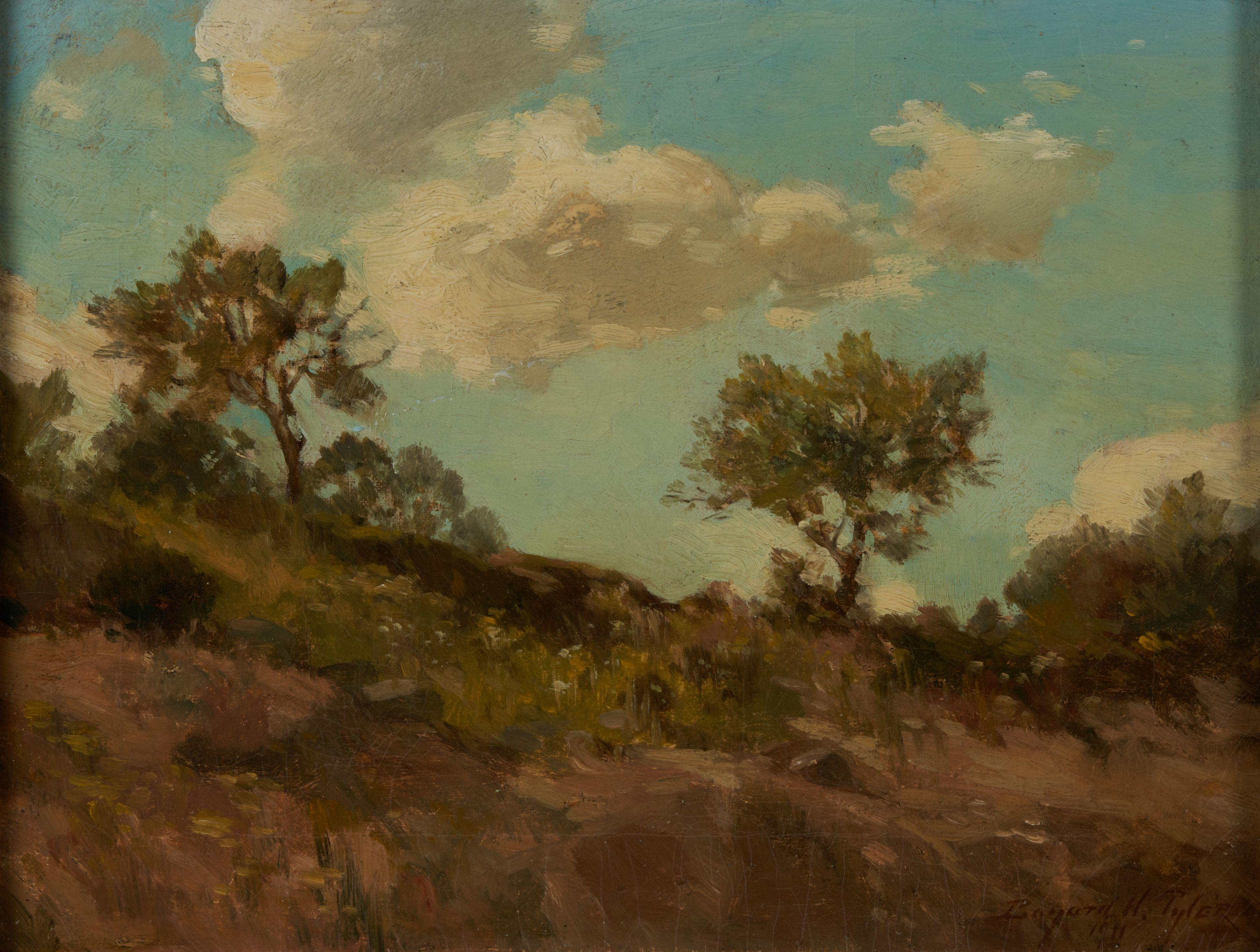 Bayard Henry Tyler - Hilltop Trees, Early Autumn