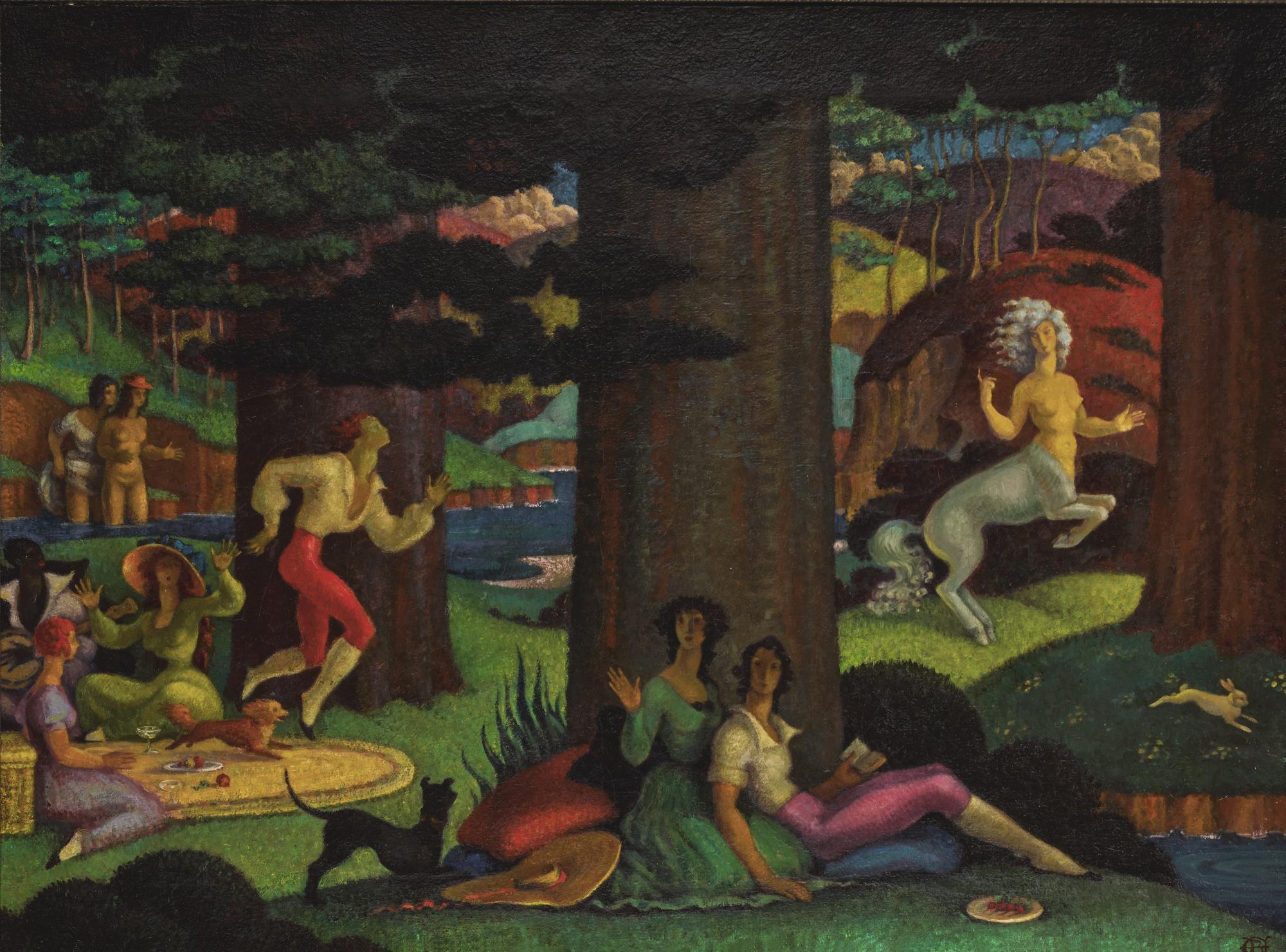 Beatrice Campbell, Lady Glenavy, R.H.A. - The Intruder