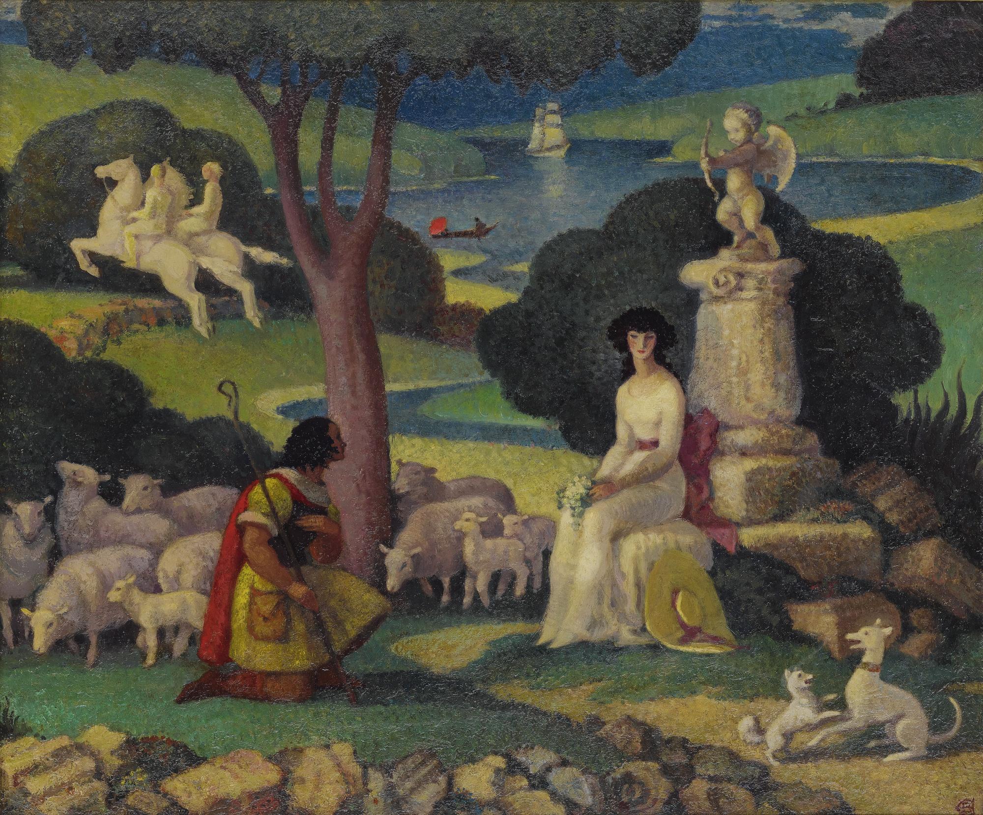 Beatrice Campbell, Lady Glenavy, R.H.A. - The Vain Suit