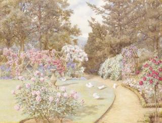 Beatrice E. Parsons - The rectory garden