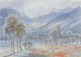 Beatrice Emma Parsons - Mountains Near Turin