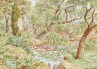 Beatrice Emma Parsons - The lily pond