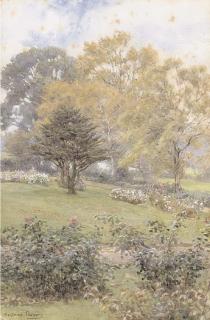 Beatrice Parsons - A garden on a summer\'s day