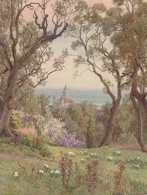 Beatrice Parsons - Spring, Looking Out To The Mediterranean