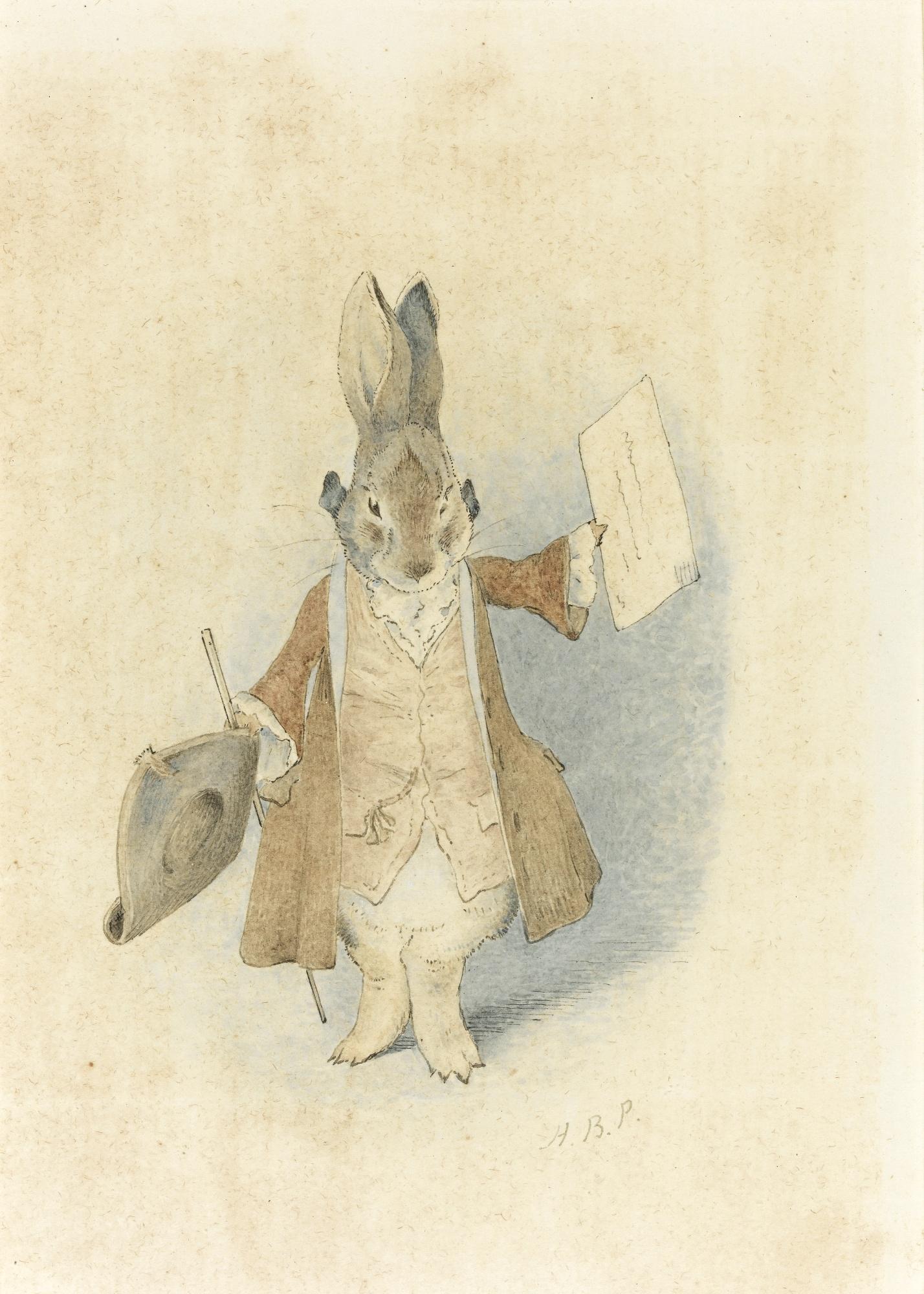 Beatrix Potter - Gentleman Rabbit With Letter (\