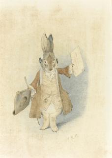 Beatrix Potter - Gentleman Rabbit With Letter (\
