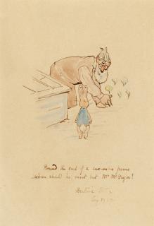 Beatrix Potter - Peter Rabbit and Mr McGregor