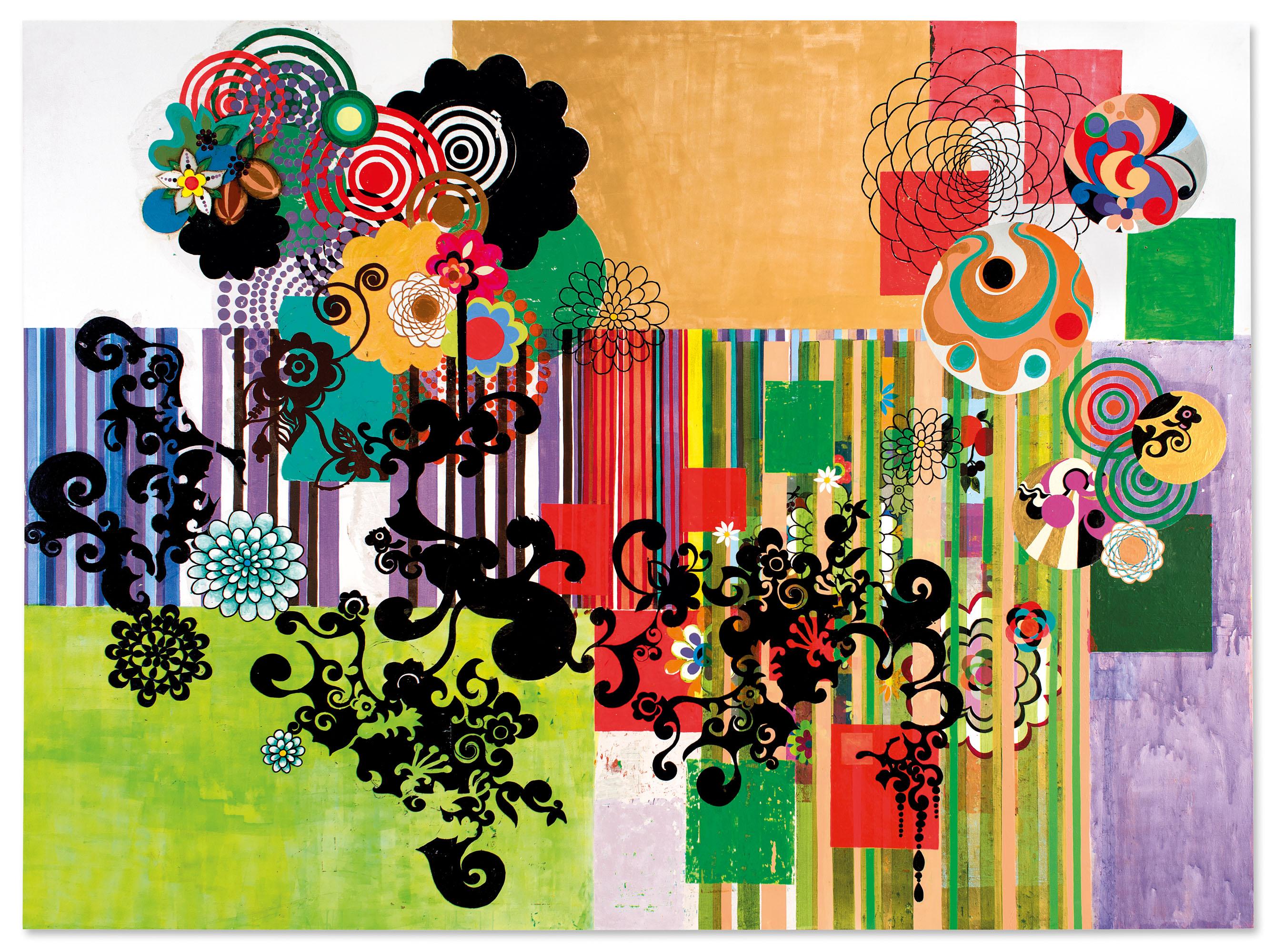 Beatriz Milhazes - Avenida Brasil (Brazil Avenue)