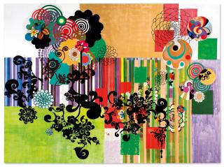 Beatriz Milhazes - Avenida Brasil (Brazil Avenue)