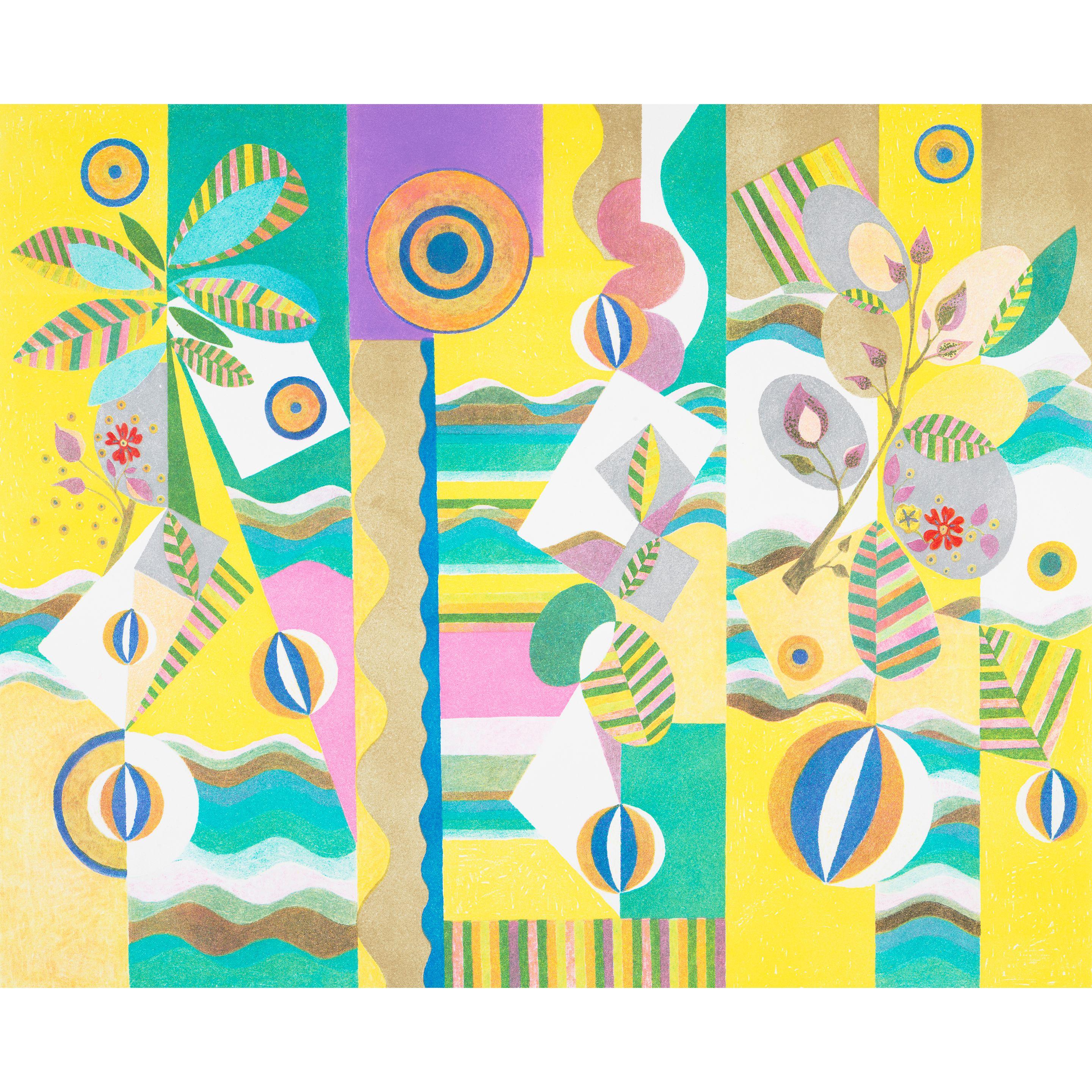 Beatriz Milhazes - Pink Sunshine