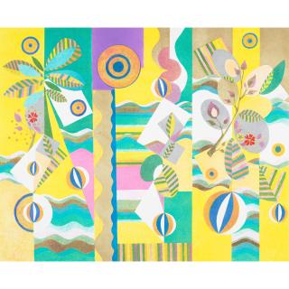 Beatriz Milhazes - Pink Sunshine