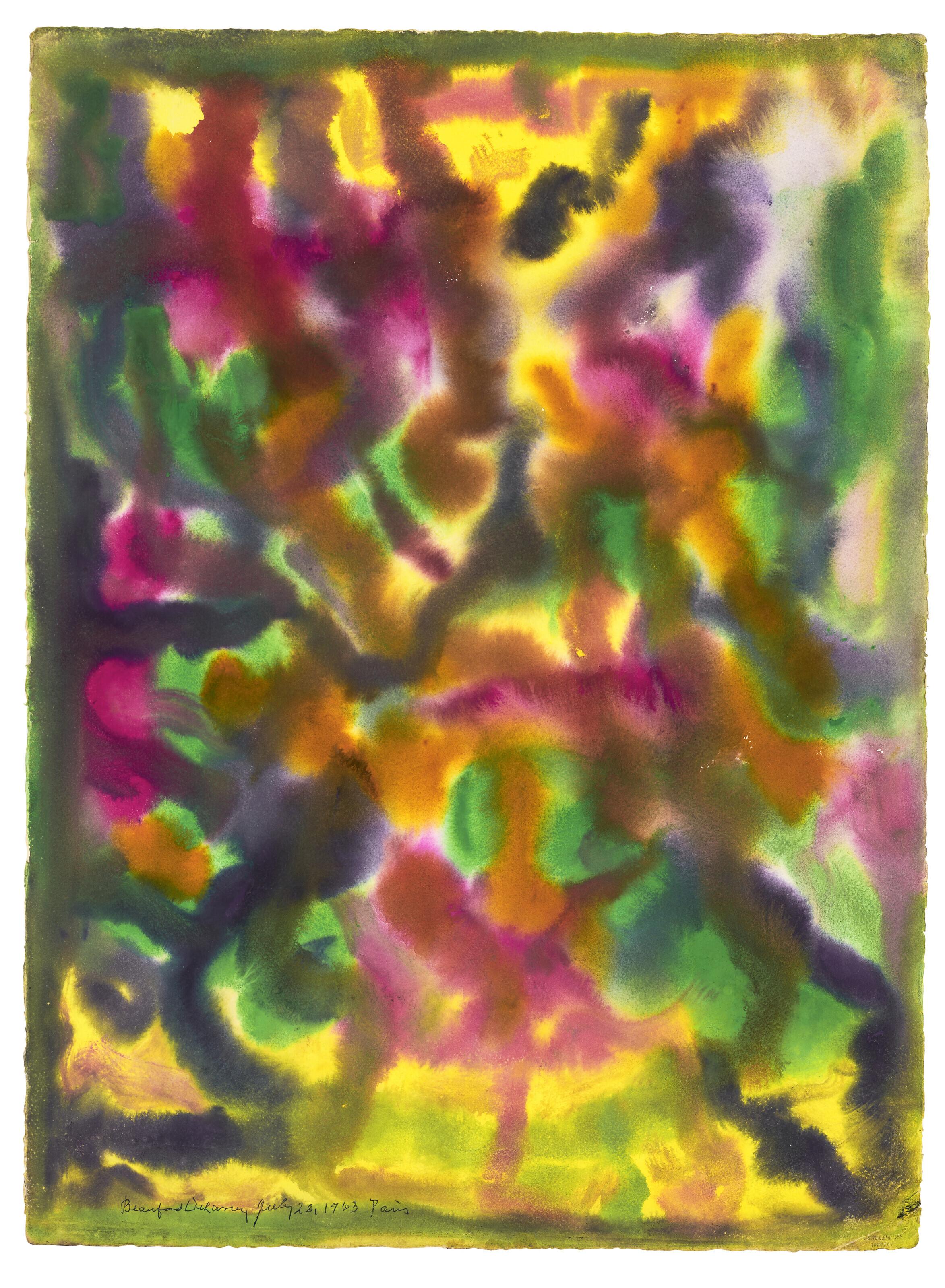 Beauford Delaney - Garden Abstraction