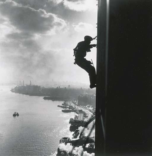 Bedrich Grunzweig - Between Heaven And Earth, N.Y.C., U.N., 1950