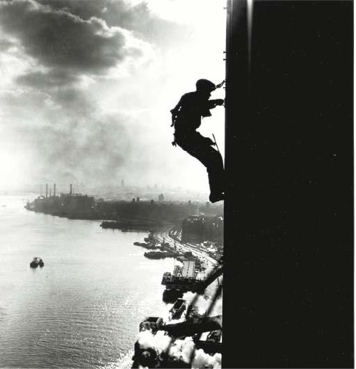 Bedrich Grunzweig - Between Heaven And Earth, U.N. Building, 1950