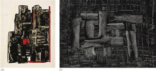 Behjat Sadr - Iraniani) & Ii) Untitled