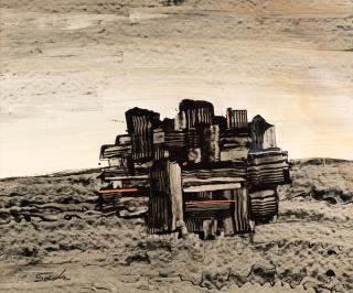 Behjat Sadr - Untitled