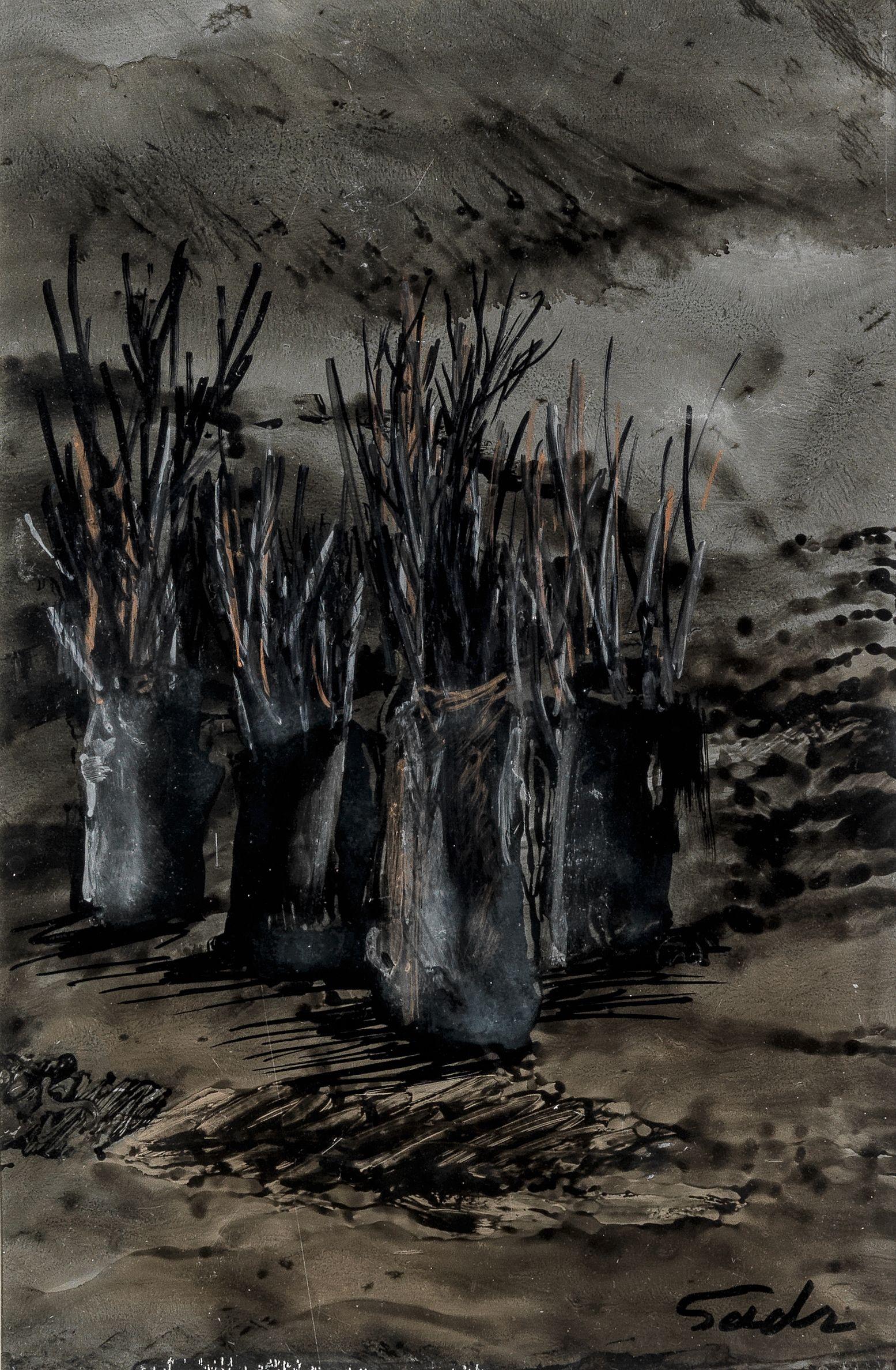 Behjat Sadr - Untitled