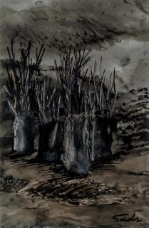 Behjat Sadr - Untitled