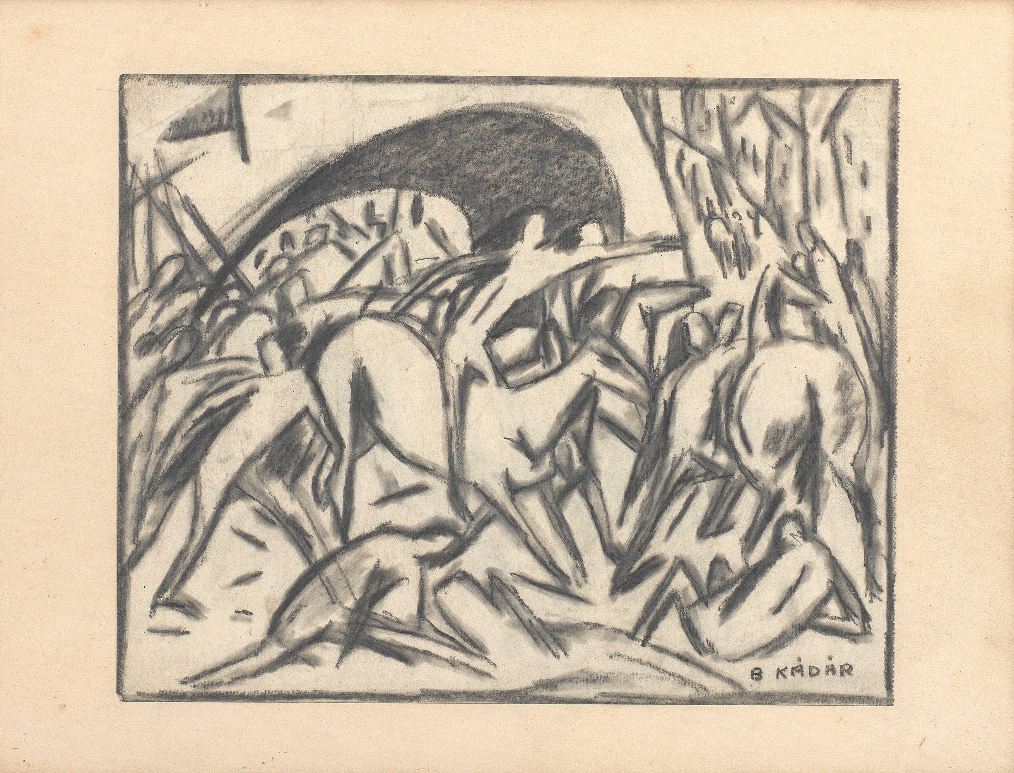 Béla Kádár - Horse Parade