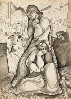 Béla Kádár - Két szám, circa 1930 - 1940