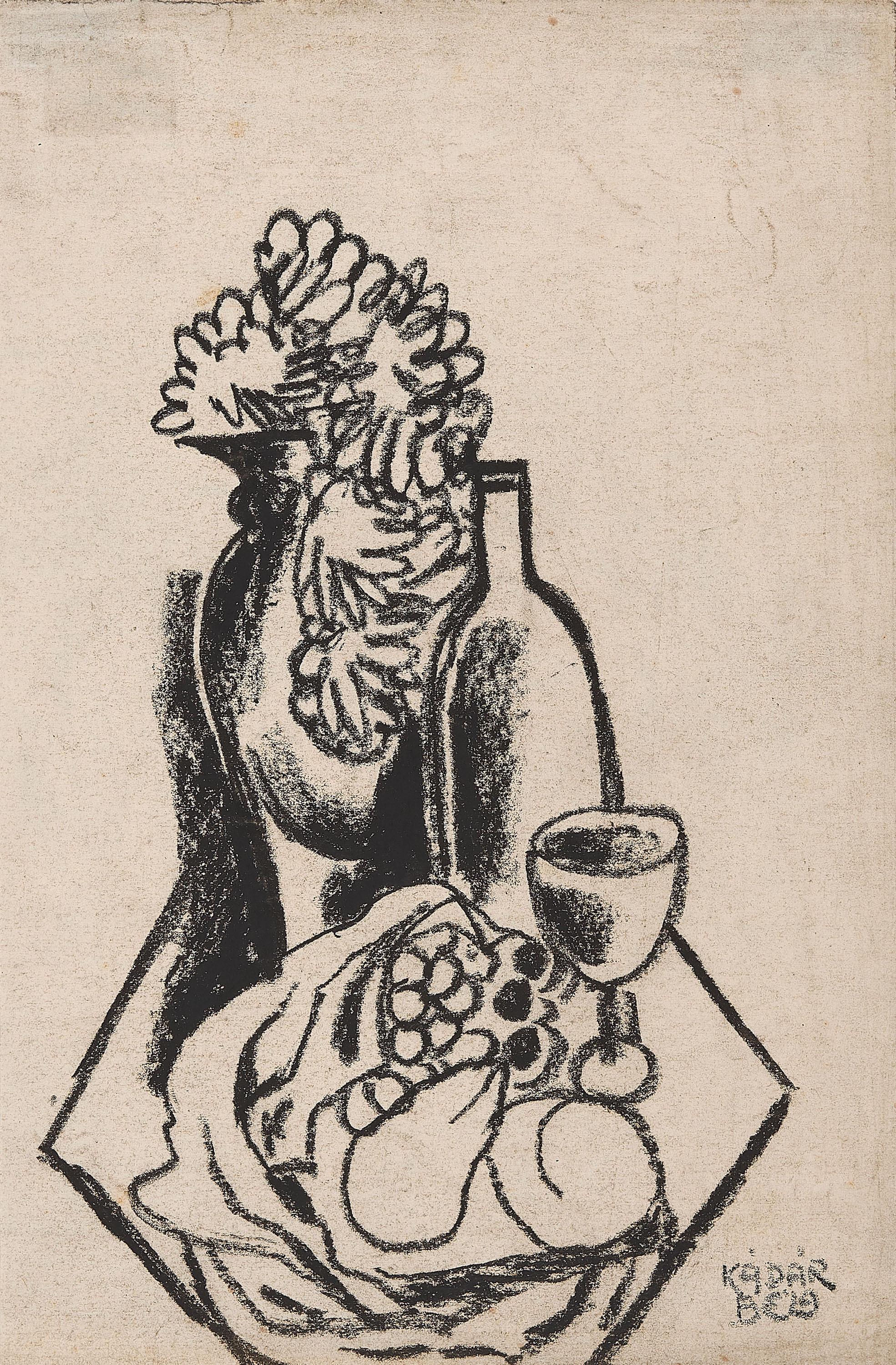 Béla Kádár - Stillleben.