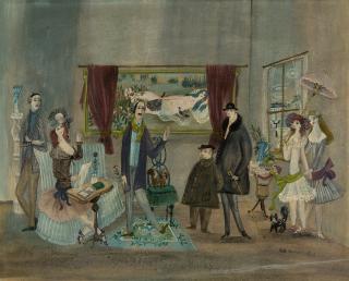 Bele Bachem - „Besuch bei Kunsthändler Broth“.