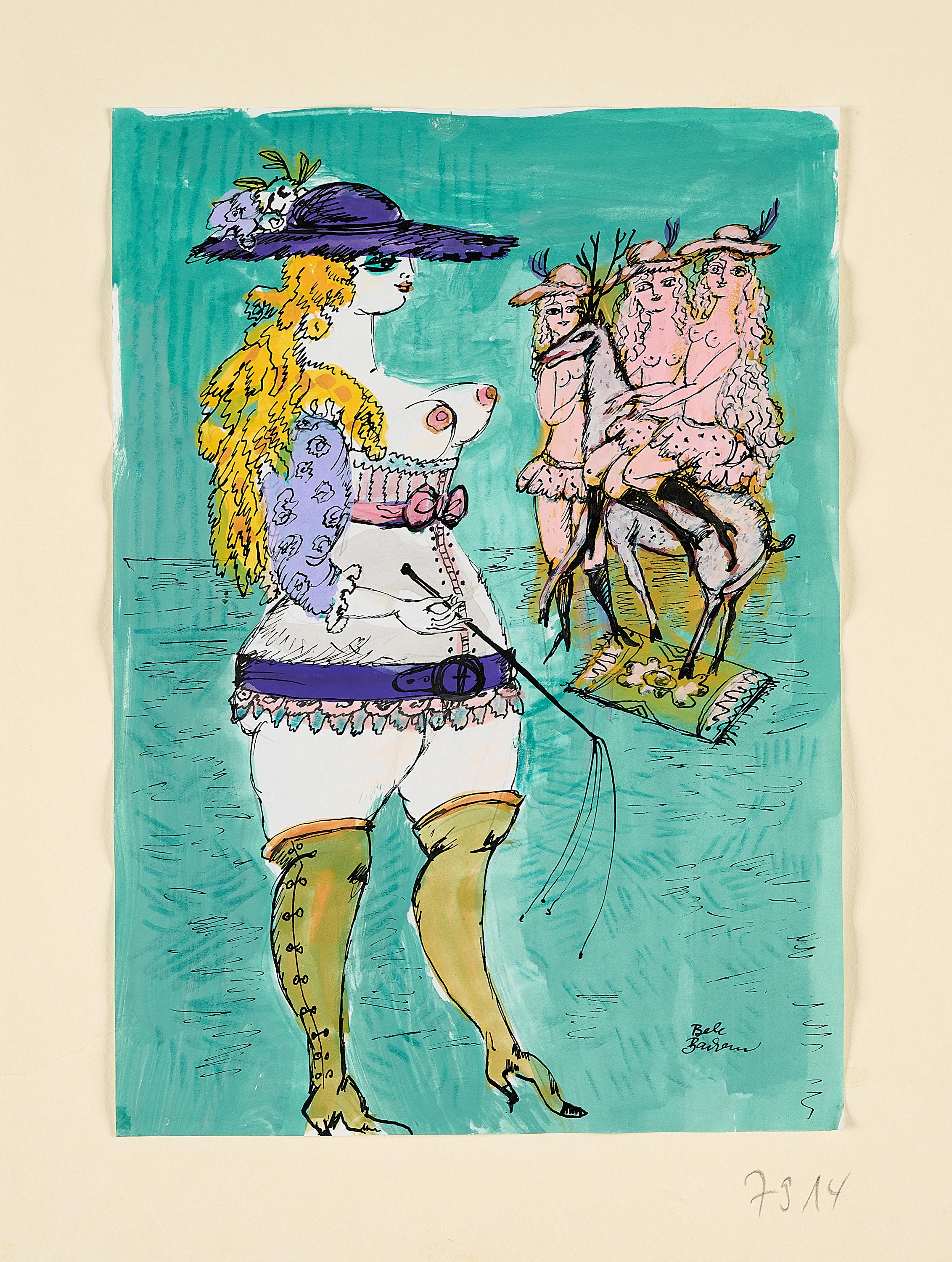 Bele Bachem - Madame mit Gespielinnen.