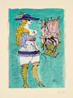 Bele Bachem - Madame mit Gespielinnen.